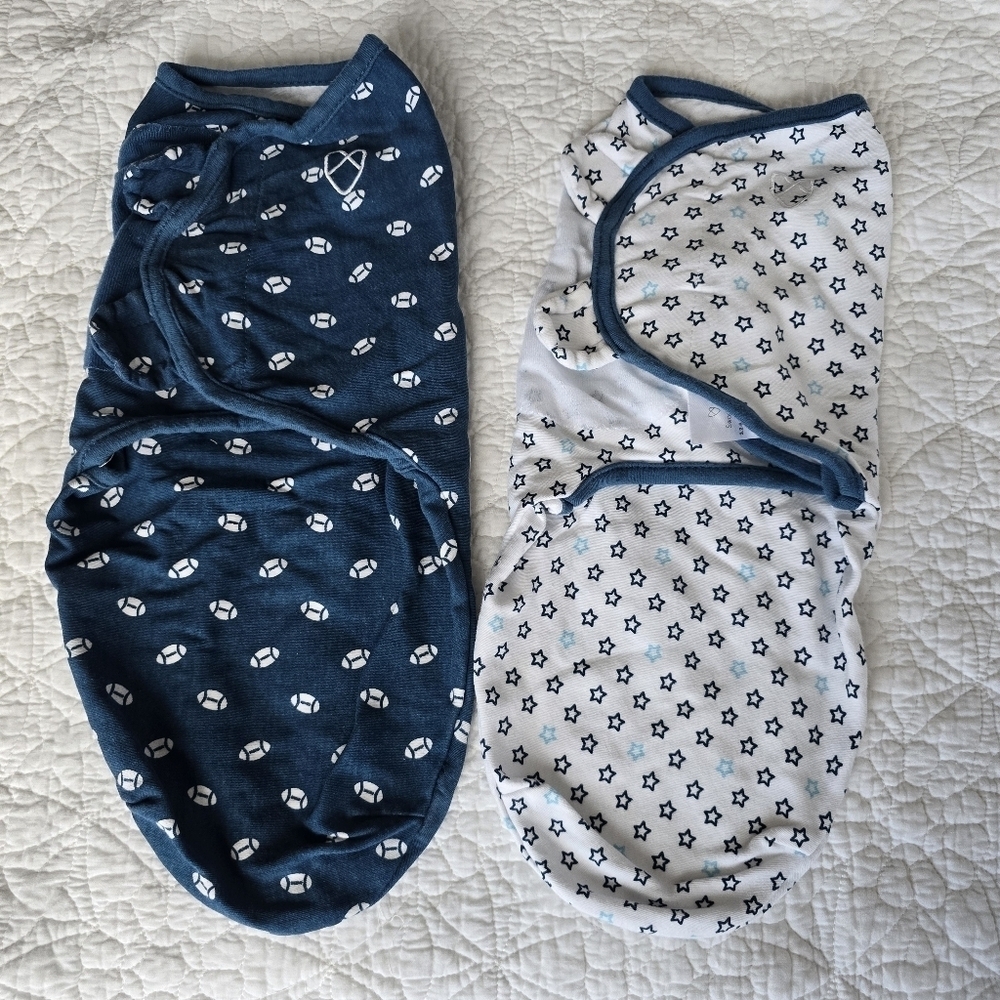 SwaddleMe Baby Cotton Swaddle 2PC Newborn